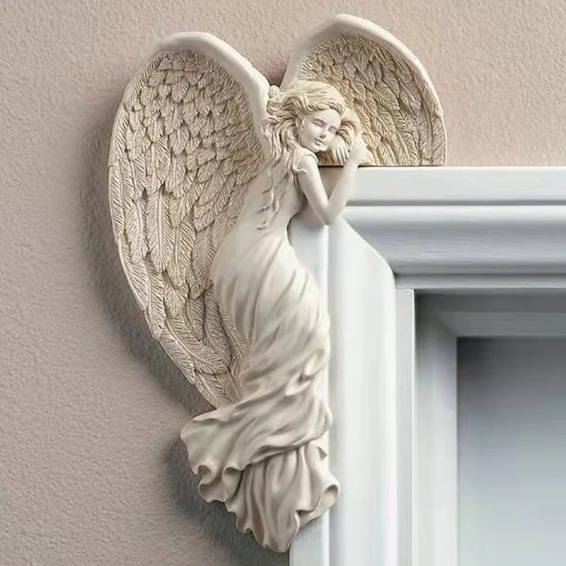 Angel doorframe ornament