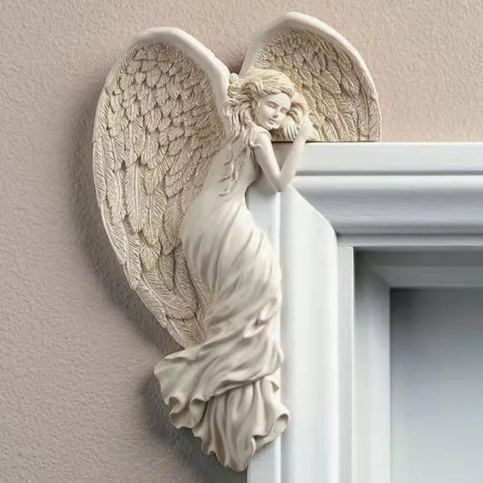 Angel doorframe ornament