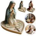 Our Lady of Grace rosary holder